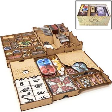 Imagem de TowerRex Organizador para expansão Gloomhaven e Forgotten Circles, inserção de armazenamento para Gloomhaven, atualização de acessórios de jogos de tabuleiro