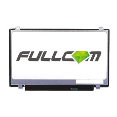 Imagem de FULLCOM Nova tela de substituição LCD 14,0 polegadas N140BGE-E43 HD 1366x768 (com suportes) 30 pinos brilhantes para laptop/tela/aplicação LCD