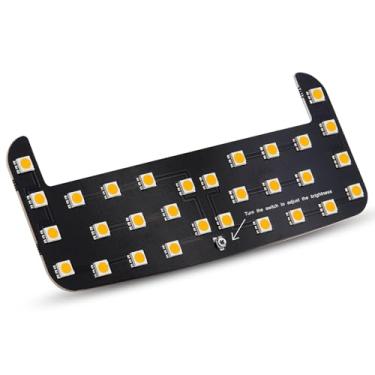 Imagem de Folha de luz LED super brilhante amarela quente de 4500K, o brilho das luzes pode ser ajustado, serve para luz traseira traseira do carro de Toyota Tacoma, 4Runner, FJ Cruiser, Rav4, Prius, Corolla