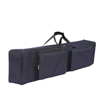 Imagem de Tachiuwa Bolsa para teclado 88Key, estojo para piano elétrico, bolsa de transporte, bolsa de ombro para estúdio de música em turnê, C