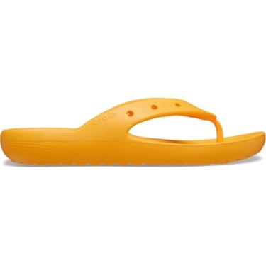 Imagem de Crocs Chinelo clássico unissex adulto 2.0, sandálias para mulheres e homens, Apricrush, 12 UK Men/ 13 UK Women