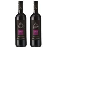 Imagem de Kit Vinho Tinto Quinta Jubair Bordô Demi-sec 750ml 2uni - Góes