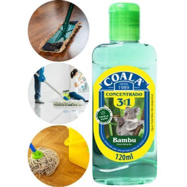 Imagem de DESINFETANTE CONCENTRADO COALA 3 EM 1 FRASCO 120ml LIMPA, PERFUMA E DE