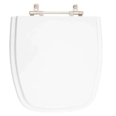 Imagem de Tampa de Vaso em MDF Versato Branco para bacia Celite - Pontto Lavabo