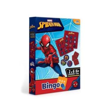 Imagem de Jogo Marvel - Bingo Homem Aranha -Toyster 8017 - TOYSTER BRINQUEDOS LT