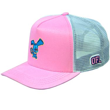 Imagem de Boné Trucker OFL Coelhinho Rosa