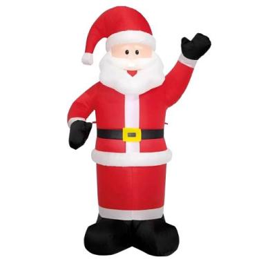 Imagem de Papai Noel Feliz Natal Inflavel (cromus) 180cm - Bivolt