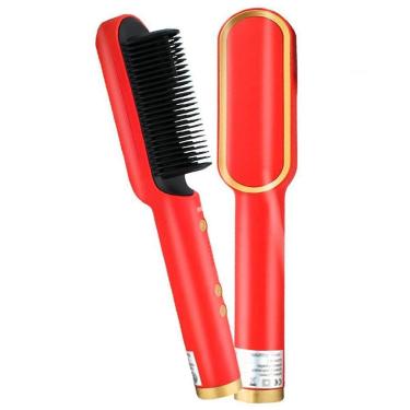 Imagem de Escova Pente Alisadora De Cabelo Multifuncional 220V