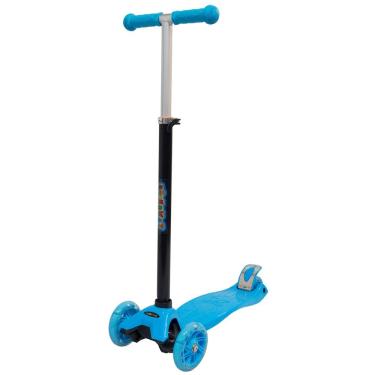 Imagem de Patinete Infantil 3 Rodas em Gel Freio Masculino Menino Azul Importway BW-011-AZ