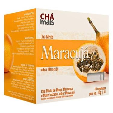 Imagem de Chá de Maracujá Cx10 Sachês de 1,5g - Chá Mais
