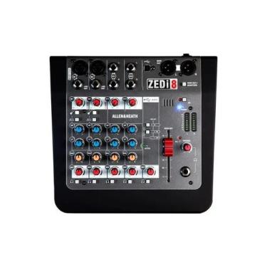 Imagem de Mesa Interface Allen&Heath Zedi 8 USB - ALLEN & HEATH 