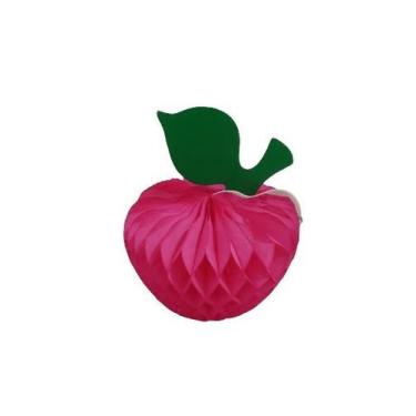 Imagem de Enfeite Maçã N1 Para Festa Carnaval Vermelho 10cm - TCHIAN, ÚNICO