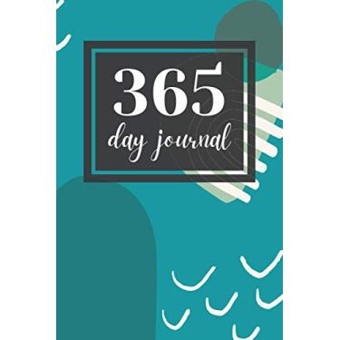Imagem de 365 Day Journal - One Page A Day | Lined | Undated | 6x9 Daily Diary | Abstract Background Cover: Daily Diary for 365 days of Journaling. Gift for Family and Friends