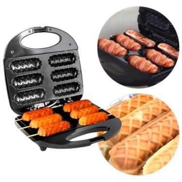 Imagem de Crepeira Elétrica 110V Profissional Maquina De Crepes Crepioqueira