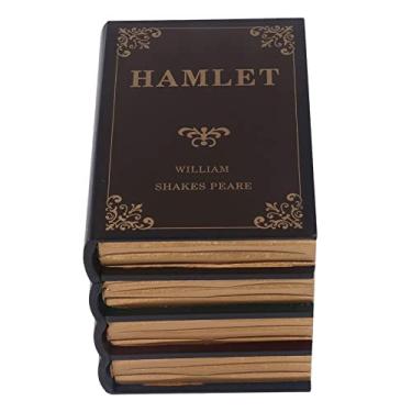 Imagem de Caixa Decorativa de Livro Falso, Bugiganga de Livro, Caixa de Bugiganga de Livro Vintage, Decorações de Livros Antigos Estilo Vintage Caixa de Armazenamento de Livros Vintage,