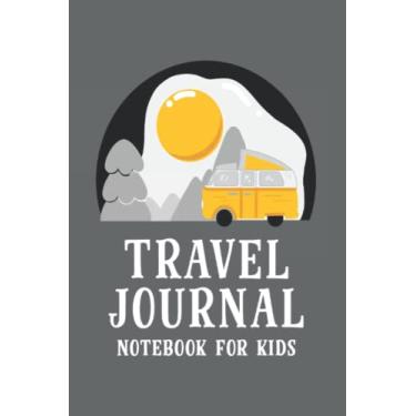 Imagem de Travel Journal: Log Book | Journal for Recording and Keeping Memories | Travel Diary, Keep Sake, and Memory Keeper - Notebook - Gray Cover Design