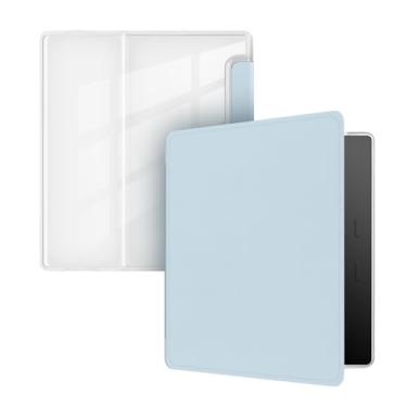 Imagem de GUKSRASO Capa para Kindle Oasis 7" 9ª/10ª GeraçãO 2017/201 Capa Macia Transparente com Recurso Sleep/Wake AutomáTico