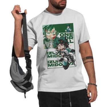 Imagem de Camiseta Algodao My Hero Academia Anime Bakugo Unissex - Abstract Geek