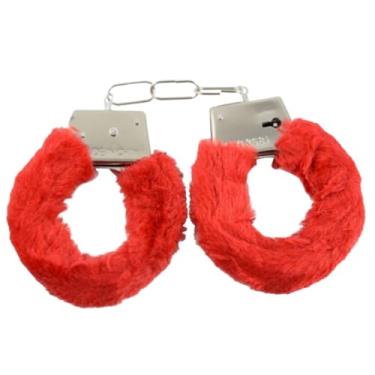 Imagem de Algema Sexual Pelúcia em Metal - Fetiche Sexual Sex Shop (Vermelho)