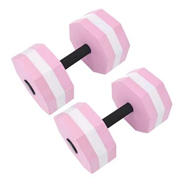 Imagem de Halteres para Exercícios Aquáticos, Halteres Flutuantes de água de EVA, Boa Elasticidade, Flutuabilidade Forte para Piscinas Internas