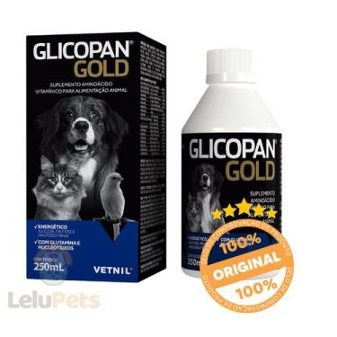 Imagem de Suplemento Vitaminico Glicopan Gold Vetnil 250ML