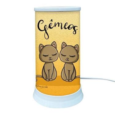 Imagem de Luminária de Mesa Hug Signo Gêmeos - DECORFUN