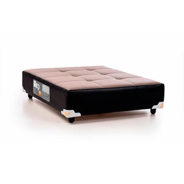 Imagem de Cama box pet Cachorro / Gato Grande Castorpet Bed Cinza/Preto (100x80x19) - Castor