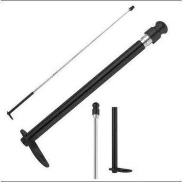 Imagem de Antena Aço Inox, Para Corta Pipa 7 Estágios Retrovisor - oem