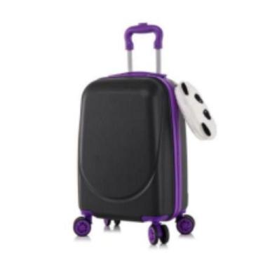 Imagem de Mala Infantil Escolar Viagem Bordo 10kg ABS Rígido Rodinha 360º - CRUZ