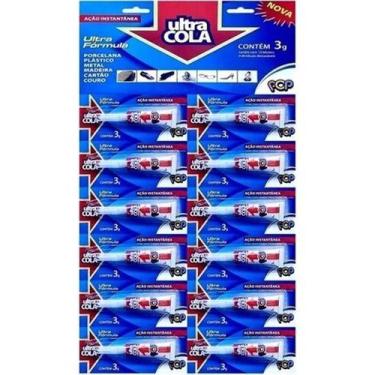 Imagem de Super Bond Ultra Cola Cartela C/60 Unidades Atacado