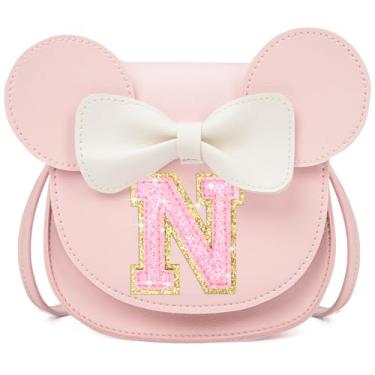 Imagem de OYLOLA Presentes de aniversário para meninas de 3, 4, 5, 6, 7 e 8 anos, bolsa infantil para meninas pequenas, presente para meninas, Rosa