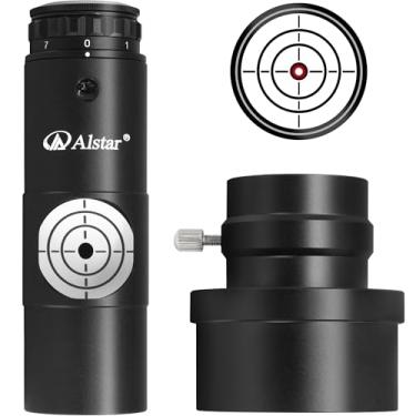 Imagem de Alstar Alignment Colimador a laser de 3,15 cm de próxima geração, adaptador de 5 cm para telescópios newtonianos
