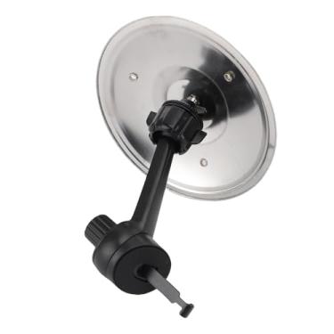 Imagem de Câmbio de Carros Cymbal, Mount Brind Metal Car Drum Cymbal para Viagens de Carro e Entusiastas da Bateria (prata)