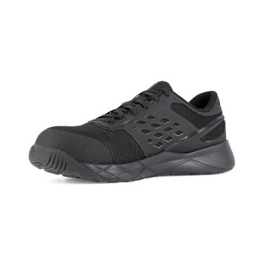 Imagem de Reebok Tênis masculino Work RB3317 Nanoflex TR Work Construction Preto Safety, 40, Preto, 48