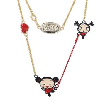 Imagem de Colar Pucca e Garu PU0303, Dourado