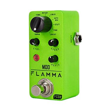 Imagem de FLAMMA Fc05 Mini Pedal De Modulação Com Chorus Flanger Tremolo Phaser Vibrato Rotary Liquid Autowah Stutter Ring Lowbit