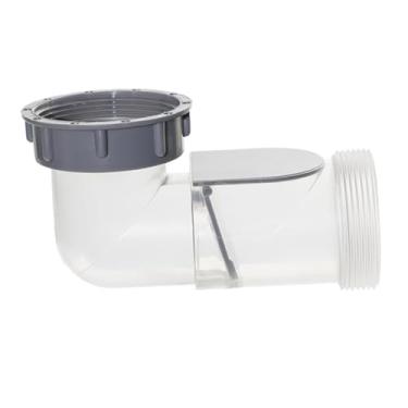 Imagem de Ioensy Adaptador de tubo de drenagem de pia de cozinha, substituição de junta de encanamento, conector de tubo profissional resistente para banheiro, lavagem