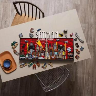 Imagem de Gotham City Skylines MOC 76271 Bloco De Construção Modelo Montagem Bri