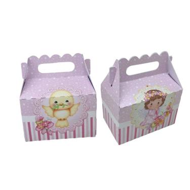 Imagem de 10 Lembrancinha Batizado anjinho Maletinha em Papel