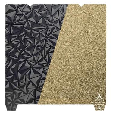 Imagem de RETUXEP Folha Peo Pei Atualizada 235X235M, Pei Texturizado E Placa De Construção Peo Lisa, Cama De Impressão De Aço De Mola (Sem Base Magnética) Para Creality K1/K1C/Ender 5 S1/Ender 3 S1 Pro/Ender