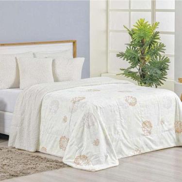 Imagem de Cobertor Queen Top Line Estampado Hipercal/sherpa 1 Peça - Garden - Do