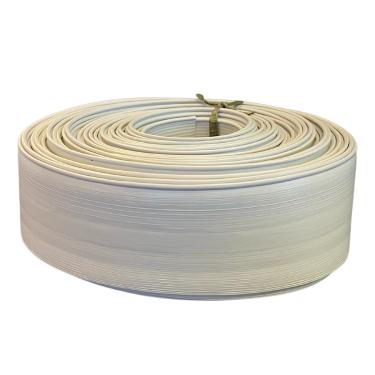 Imagem de Protetor De Portão Branco Limitador de Grama 10metros 10CM de Altura