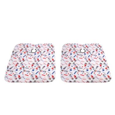 Imagem de Sonew Sonew Capa de Barbeiro, 2 Peças, Gola de Corte Com Aperto Ajustável, Avental de Barbeiro para Cabeleireiro, Estilo de Barbear e Barba