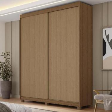 Imagem de Guarda Roupa Casal 02 Portas Deslizantes Abrolhos Rimo - Móveis Rimo, 