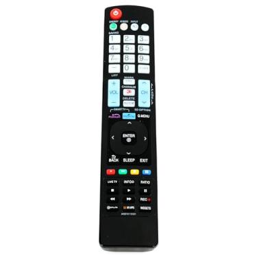 Imagem de AKB74115501 Controle remoto de substituição compatível com LG LCD LED Plasma TV 42LF11UA 42LE7300UA 42LE7300 42LE5500UA 42LE5500 42LE5400UC 42LE5400 42LD550UB 42LD55001 42LD 400UA 42LD340HUA