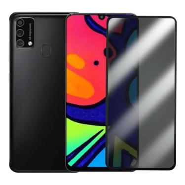 Imagem de Película de Privacidade Compatível Samsung Galaxy M21S Proteção Anti-Espião Vidro Temperado