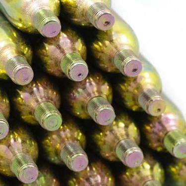 Imagem de AVB Cilindros de CO2 Descartáveis, 16g, 20 Unidades, Rosqueáveis