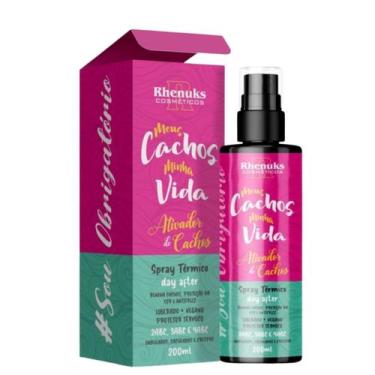 Imagem de Spray Vegano Ativador de Cachos Rhenuks - Protetor Térmico e Finalizad