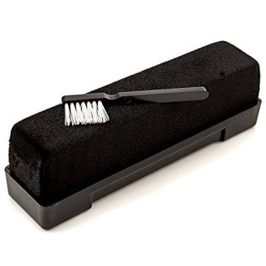 Imagem de Escova de veludo para limpeza de discos – com solução antiestática e limpador de caneta da Record-Happy. Aumente a vida, melhore a fidelidade e mantenha sua coleção de discos valiosos de vinil como novos!