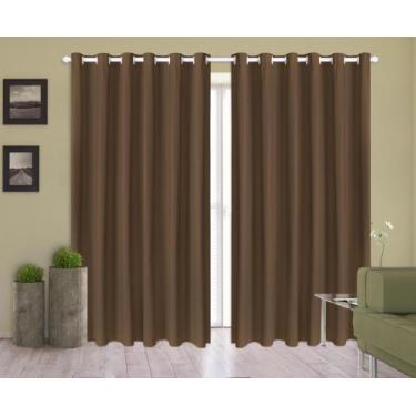 Imagem de Cortina Blackout Corta Luz 2,80 X 2,00 Antimofo Sala Quarto Cozinha Ev